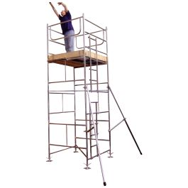 Classic 6.3m DIY Scaffold Tower With Platform Boards