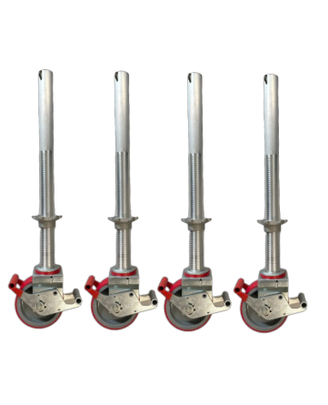 Alloy Legs & 150mm Castors (set of 4)