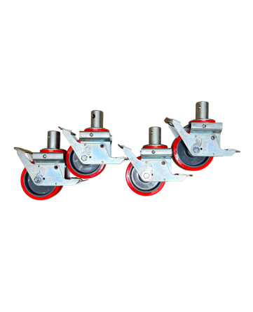 Alloy Tower Castors - Set of 4